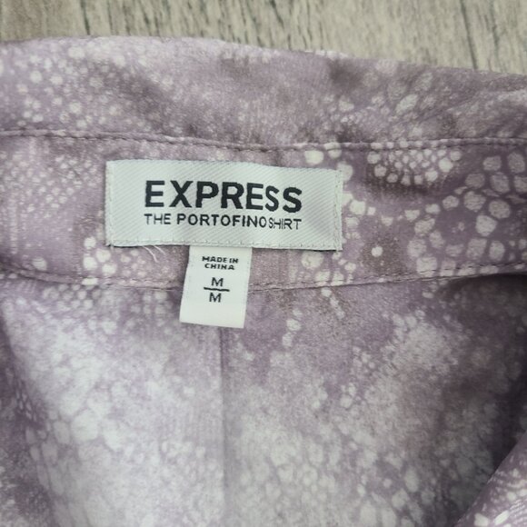 Express The Portofino Sleeveless Button-Up Blouse Women's Size M - Picture 10 of 12